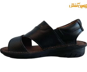 تصویر صندل تمام چرم مردانه کلارک مدل نایس کد 22146 Clarks men's leather sandals