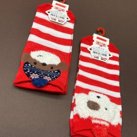 تصویر جوراب نخ پنبه روی قوزک DOG 