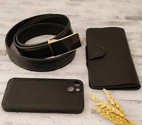 تصویر ست چرم طبیعی کدse09 