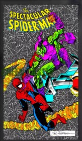 تصویر پوستر کمیک اسپایدرمن و گابلین 