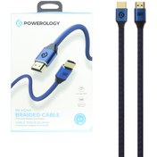 تصویر کابل پاورلوژی مدلPowerology 8K HDMI/3M Powerology cable model|Powerology 8K HDMI/3M