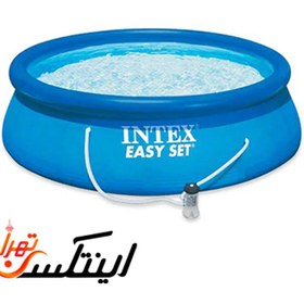 تصویر استخر پیش ساخته با قطر 366 بدون پمپ تصفیه intex 28144