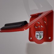 تصویر استند دیواری دوچرخه ۰۳ - نارنجی Bicycle wall hanger