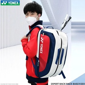 تصویر کیف بدمینتون یونکس YONEX BA02312EX WHITE NAVY RED 
