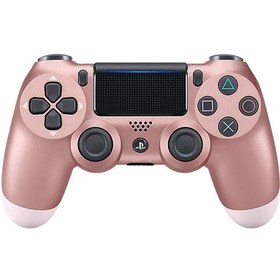 تصویر دسته بازی سونی رز گلد PS4 Dualshock 4 Sony PS4 Dualshock 4 Rose Gold
