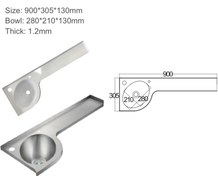 تصویر روشویی حمام مخصوص کمپر و کاروان - چپ 