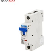 تصویر کلید مینیاتوری پارس فانال مدل PFN-61 ظرفیت ۲۵ آمپر 