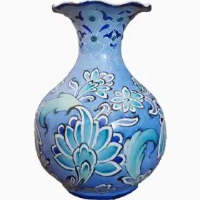 تصویر گلدان میناکاری اصفهان 8 سانتی 