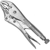 تصویر انبر قفلی جنیوس 10 اینچ ا Curved Jaw Locking Pliers with Cutter 250mm(10″)L Curved Jaw Locking Pliers with Cutter 250mm(10″)L