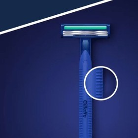 تصویر خودتراش ژیلت مدل Blue 2 Plus بسته ۶ عددی 