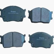 تصویر لنت ترمز جلو آفورتیس مناسب تیبا ساینا نیمه فلزی 