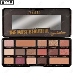 تصویر پالت سایه چشم بیوتیفول 16 رنگ فبل Febble The Most Beautyful Eyeshadow Palette 