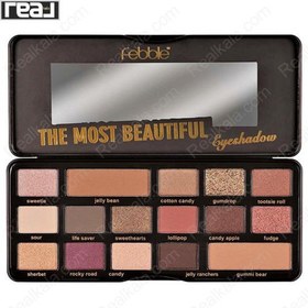 تصویر پالت سایه چشم بیوتیفول 16 رنگ فبل Febble The Most Beautyful Eyeshadow Palette 