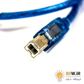 تصویر کابل تبدیل USB به USB Type B (پرینتر) 30 سانت مناسب UNO 