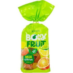 تصویر پاستیل شکری بانی فروت با طعم مخلوط مرکبات 200 گرم روشن ROSHEN BONNY FRUIT CITRUS MIX 200gr