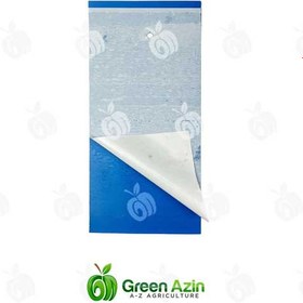 تصویر کارت آبی جذب کننده حشرات سایز 24×10 