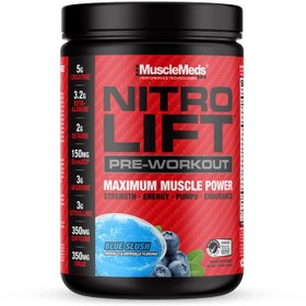 تصویر پمپ قبل تمرین نیترو لیفت ماسل‌ مدز MuscleMeds NitroLift Pre-Workout – Maximum Muscle Power