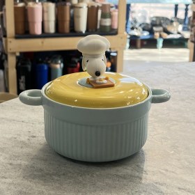 تصویر قابلمه سرامیکی snoopy 