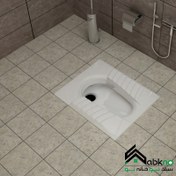 تصویر توالت زمینی گلسار فارس مدل مارانتا 