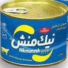 تصویر روغن حیوانی نیک منش کرمانشاهی گاوی 450 گرمی 