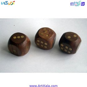 تصویر تاس چوبی 