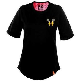 تصویر تی شرت زنانه کارزان کد KZ-TS-WB-26 