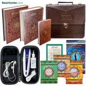 تصویر قلم قرآنی بصیر هوشمند 8 گیگ BSR280 | بسته شماره 9 با قرآن 604 صفحه و کلیات مفاتیح 