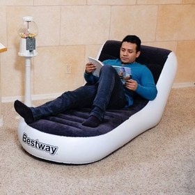 تصویر مبل بادی یک نفره شیب دار بست وی bestway 75064