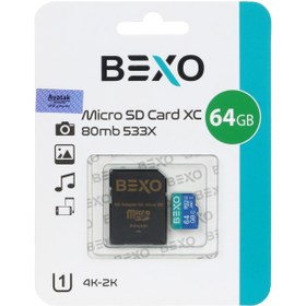 تصویر کارت حافظه 64GB Bexo 