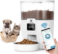 تصویر ظرف غذای اتوماتیک هوشمند مجهز به WiFi مخصوص سگ و گربه مارک XVERSION 