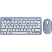 تصویر ست ماوس و کیبورد بی‌سیم لاجیتک مدل PEBBLE2 