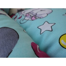 تصویر آغوشی مدل بچه فیل و بادکنک قلبی و ستاره کد 92 