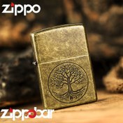 تصویر فندک زیپو اصل طرح درخت زندگی کد ۲۹۱۴۹-Zippo 29149 Tree Of Life 