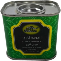 تصویر ادویه کاری سبزان 100 گرم 