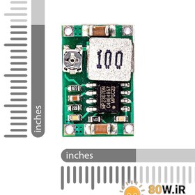 تصویر ماژول رگولاتور DC به DC متغیر کاهنده 2 آمپر MINI-360 MINI-360 2 amp step-down variable DC to DC regulator module