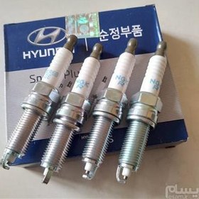 تصویر شمع خودرو هیوندای موبیس مدل یورو4 وارداتی کره HYUNDAI (Mobis) HYUNDAI (Mobis)