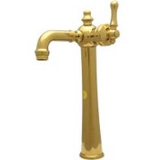 تصویر شیر روشویی شیبه مدل ارژن - بلند / طلایی Shibeh Pillar Mixer Faucet