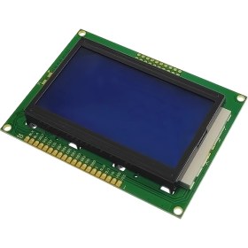 تصویر نمایشگر آبی گرافیکی 64*128 LCD با درایور V2.1 AIP31108 