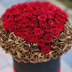 تصویر باکس گل قلبی کد1 