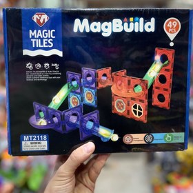 تصویر مگنت تایل 49 قطعه 