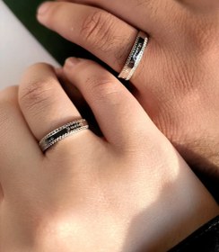 تصویر حلقه ست نقره رامیا ۴.۹۱ گرم 