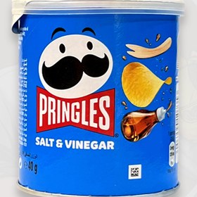 تصویر چیپس پرینگلز pringles سرکه نمکی 40 گرمی 