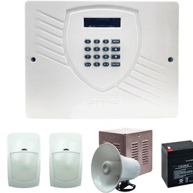 تصویر پک دزدگیر اماکن سیم کارتی gap مدل g13 Gap G13 wired alarm system package