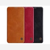 تصویر کیف چرمی نیلکین ال جی Nillkin Qin leather case LG G8 
