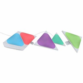 تصویر کیت هوشمند روشنایی 5 تکه نانولیف مدلNanoleaf Mini Triangle Smarter Kit 