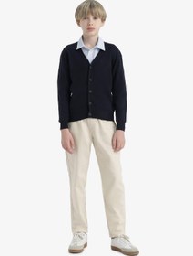 تصویر ژاکت کش باف پشمی بچگانه دیفکتو defacto 