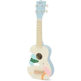 تصویر اسباب بازی گیتار چوبی آبی کلاسیک ورلد Iris Ukulele classic world کد 40560 