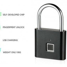 تصویر قفل اثر انگشتی ضد آب Waterproof fingerprint lock