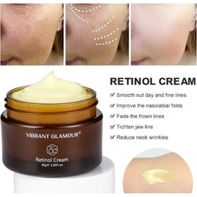 تصویر کرم رتینول ویبرانت گلامور 30 گرم RETINOL CREAM Anti_again