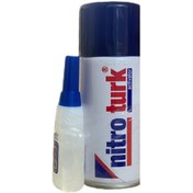 تصویر چسب 123 نیترو ترک NITRO TURK حجم 100 میلی لیتر 